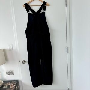 Free People Ziggy Cord Overalls BLACK! 🖤